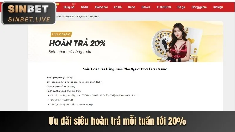 Bàn chơi Baccarat tại 555win 20